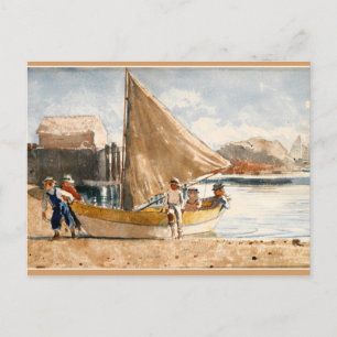 Carte Postale Oeuvre de Winslow Homer, été