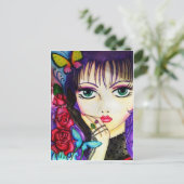 Carte Postale OEuvre décorative de manga clair (Debout devant)