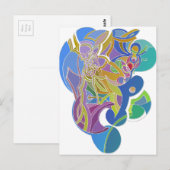 Carte Postale Oeuvre Whimsical (Devant / Derrière)