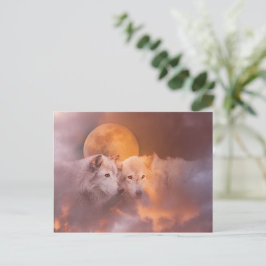 Carte Postale Oeuvre Wolf (Debout devant)