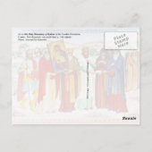 Carte Postale Oeuvres d'art au monastère de Kykkos, Troodos, Chy (Dos)