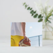 Carte Postale Œuvres d'art de basketball (Debout devant)