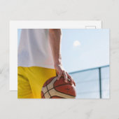 Carte Postale Œuvres d'art de basketball (Devant / Derrière)