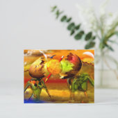 Carte Postale OEuvres surréalistes (Debout devant)