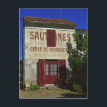 Carte Postale Office de la dégustation des Sauternes<br><div class="desc">DROIT D'AUTEUR Par Karlsson / DanitaDelimont.com | EU09 PKA0032.jpg | Office de Dégustation de Sauternes sur le mur. Bordeaux,  Gironde,  Aquitaine,  France</div>