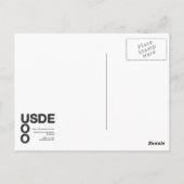 Carte postale officielle de l'UOO 7 (Dos)