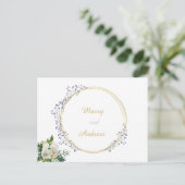 Carte postale officielle mariage (Debout devant)