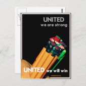 Carte postale officielle OOO 4 (Devant / Derrière)