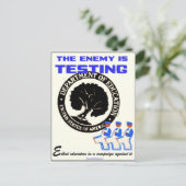 Carte postale officielle UOO 5 (Debout devant)