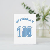 Carte Postale Officiellement 110 (Debout devant)
