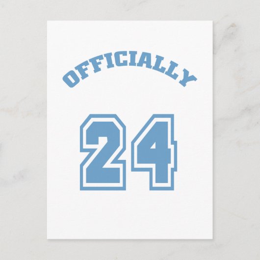 Carte Postale Officiellement 24 (Devant)