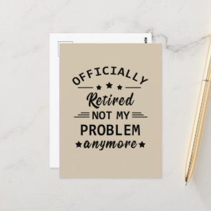 Carte Postale officiellement retiré plus mon problème