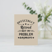 Carte Postale officiellement retiré plus mon problème (Debout devant)