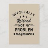 Carte Postale officiellement retiré plus mon problème (Devant)