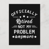 Carte Postale officiellement retiré plus mon problème (Devant)