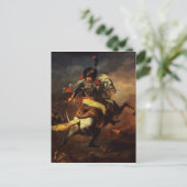 Carte Postale Officier des Hussars, 1814 (Debout devant)