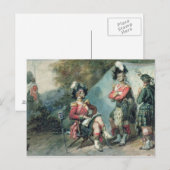 Carte Postale Officier du 79e régiment des Highlanders (Devant / Derrière)