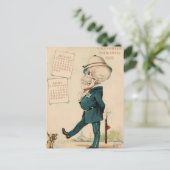 Carte Postale Officier du squelettique (Debout devant)