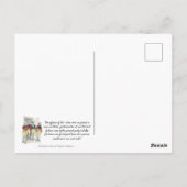 Carte Postale Officiers de la Milice Shire, Jane Austen (Dos)