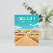 Carte Postale Ogallala États-Unis (Debout devant)