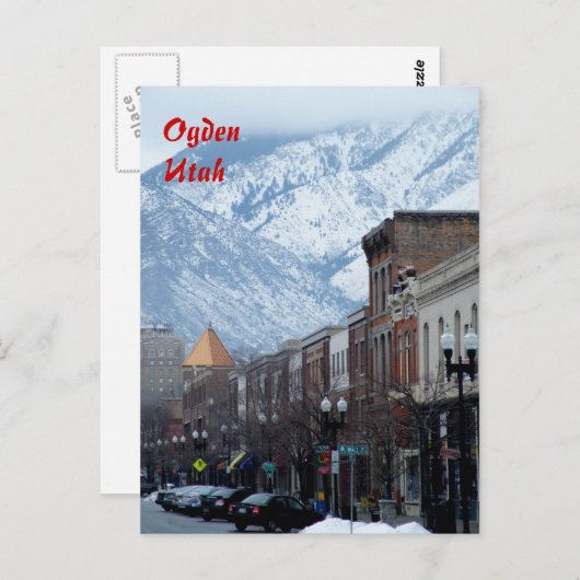 Carte Postale Ogden (Devant / Derrière)