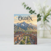 Carte Postale Ogden Utah (Debout devant)