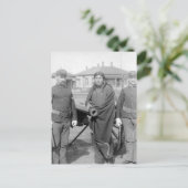 Carte Postale Oglala Indian Plenty Hors (Debout devant)