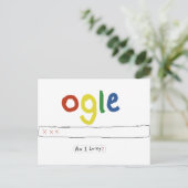Carte Postale ogle_am j'ai de la chance (Debout devant)