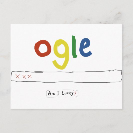 Carte Postale ogle_am j'ai de la chance (Devant)