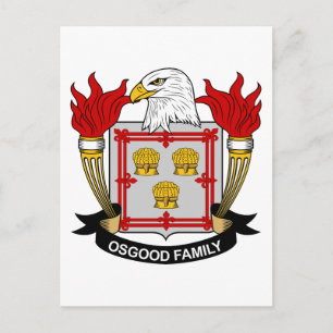 Carte Postale Ogood Family Crest