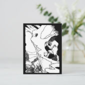 Carte Postale Ogre (Ogre glissant) (Debout devant)