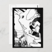 Carte Postale Ogre (Ogre glissant) (Devant / Derrière)