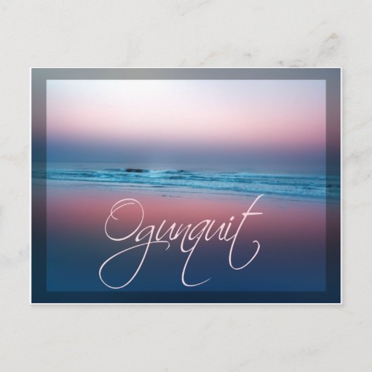 Carte Postale Ogunquit Beach Ogunquit Maine (Devant)