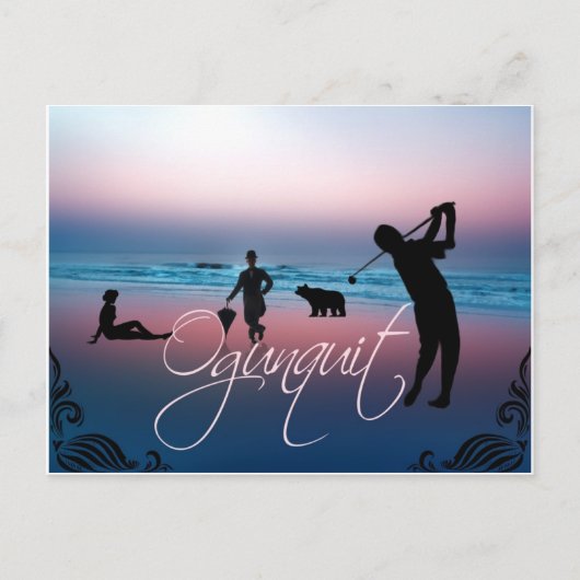 Carte Postale Ogunquit Beach Ogunquit Maine (Devant)