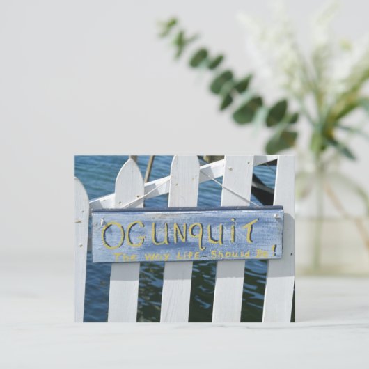 Carte Postale Ogunquit, la façon dont la vie devrait être (Debout devant)