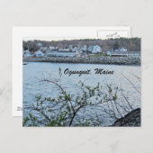 Carte Postale Ogunquit, Maine (Devant / Derrière)