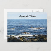 Carte Postale Ogunquit, Maine (Devant / Derrière)