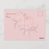 Carte Postale Oh Bébé DRAGONFLY Faire un Baby shower de souhait (Dos)