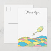 Carte Postale Oh, Bébé, les Endroits où tu iras Merci (Devant / Derrière)