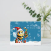 Carte Postale "Oh, BEE de Noël, Oh, BEE de Noël" (Debout devant)