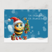 Carte Postale "Oh, BEE de Noël, Oh, BEE de Noël" (Devant)