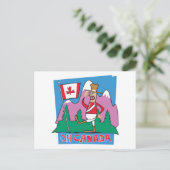 CARTE POSTALE OH CANADA (Debout devant)