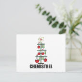 Carte Postale Oh Chemistree maître en chimie de Noël (Debout devant)