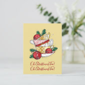 Carte Postale Oh Christmas Tea ! (Debout devant)