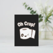 Carte Postale Oh Crap (Papier toilette) (Debout devant)