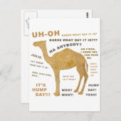 Carte Postale Oh Devinez Quel Jour C'Est ? JOURNÉE HUMIDE ! ! !  (Devant / Derrière)