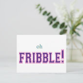 Carte Postale Oh Fribble ! (Debout devant)