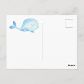 Carte Postale Oh garçon sous le Merci du Baby shower de mer (Dos)