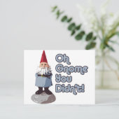 Carte Postale Oh Gnome que tu n'as pas fait ! (Debout devant)