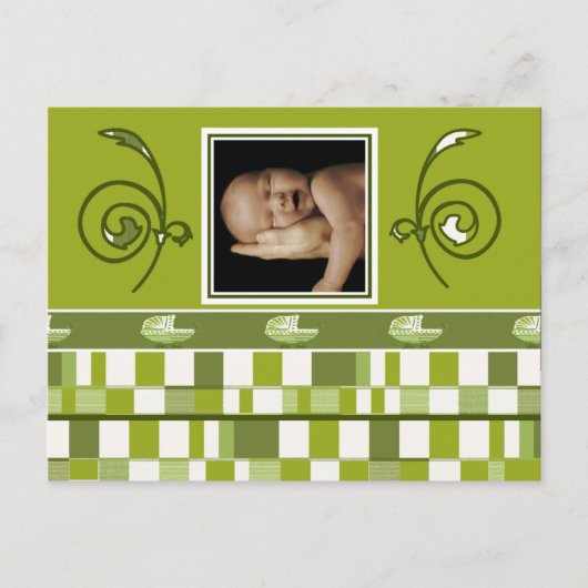 Carte Postale Oh Joie... C'est Un Garçon ! (Devant)